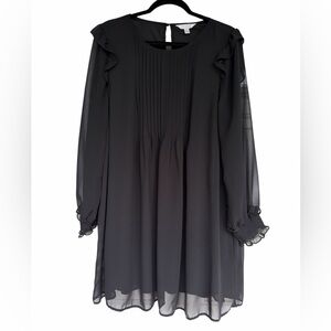 LC Lauren Conrad Black Long Sleeve Dress